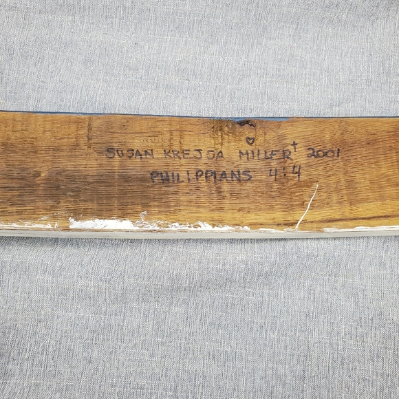 Handpainted Folkart Snowmen Wall Decor - Picture 10 of 10